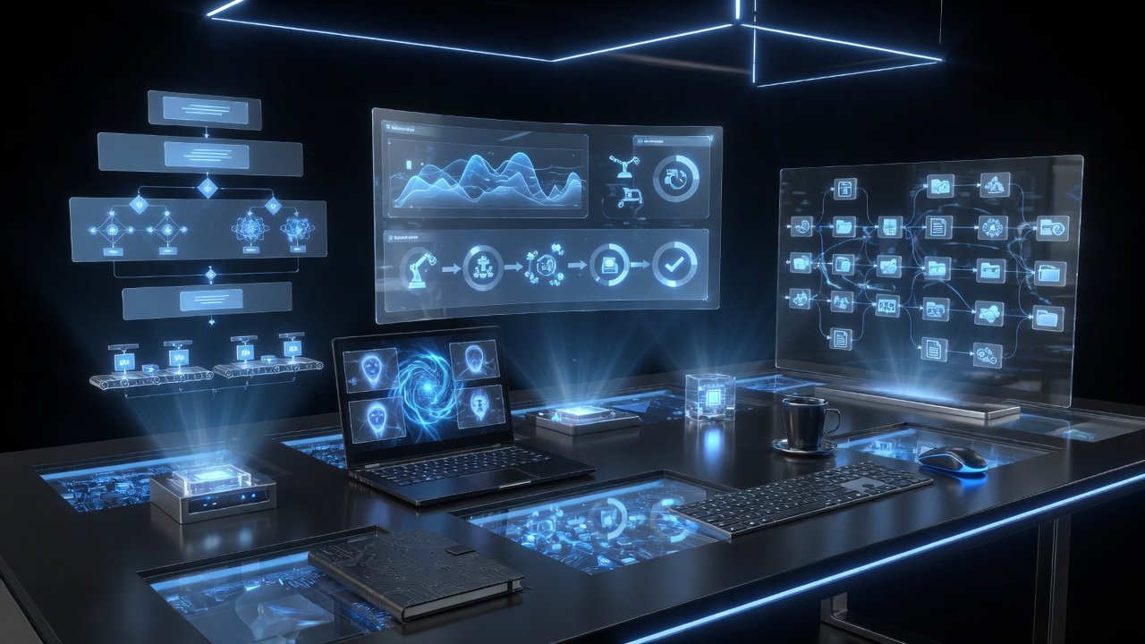 Ferramentas de Inteligência Artificial para Empresas aumentando produtividade e automação empresarial